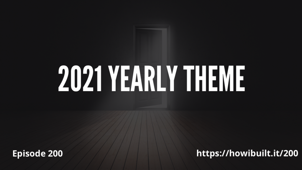 2021 Yearly Theme (Episode 200)