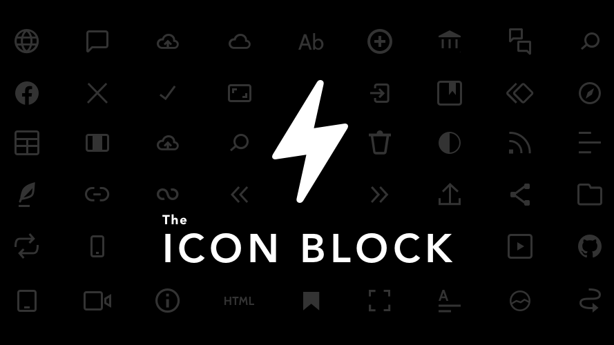 Add Custom SVGs via the Icon Block WordPress Plugin