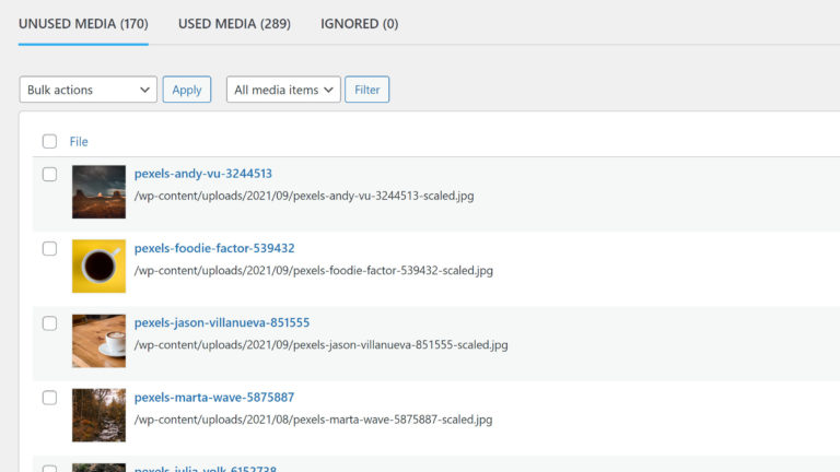Tidying the Media Library With WP Ninjas’ Remove Unused Media Plugin