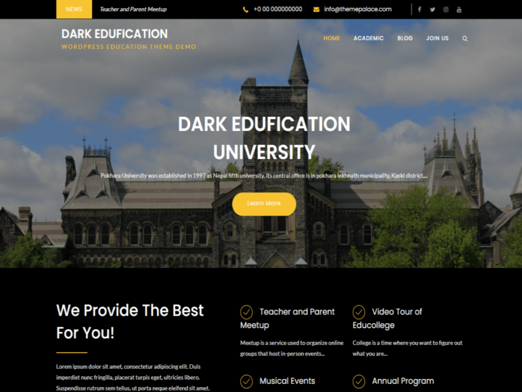 Dark Edufication