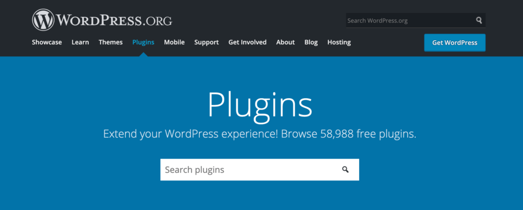 The official WordPress repository.