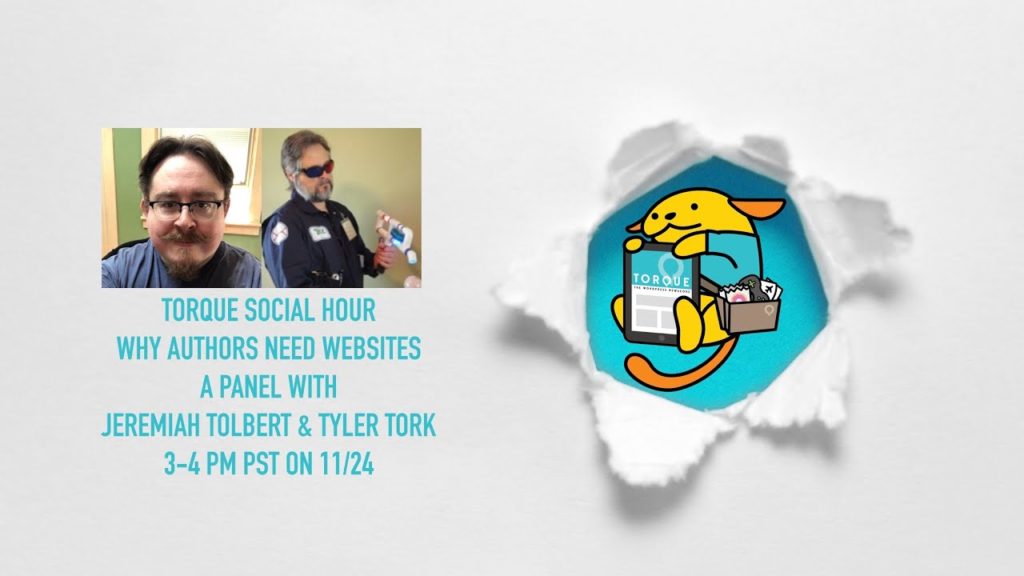 Torque Social Hour: How To Design An Author Website