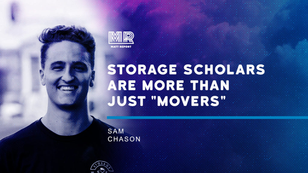 Sam Chason is reshaping the college moving experience