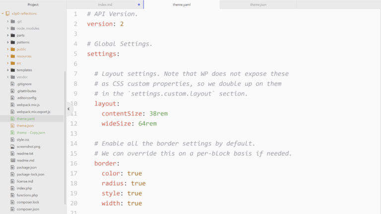 New Plugin for Writing WordPress Theme JSON Files via YAML