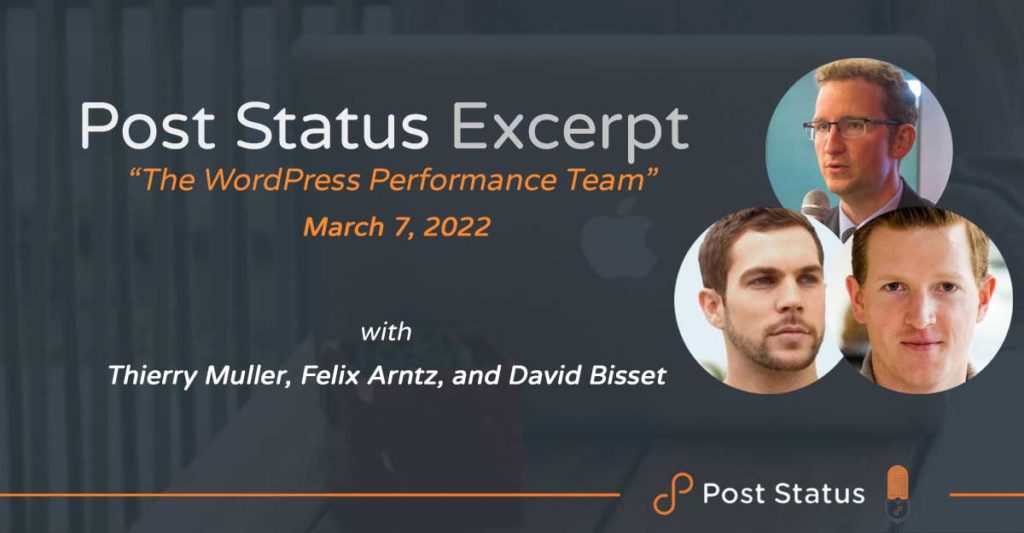 Post Status Excerpt — Performance Team Check-in