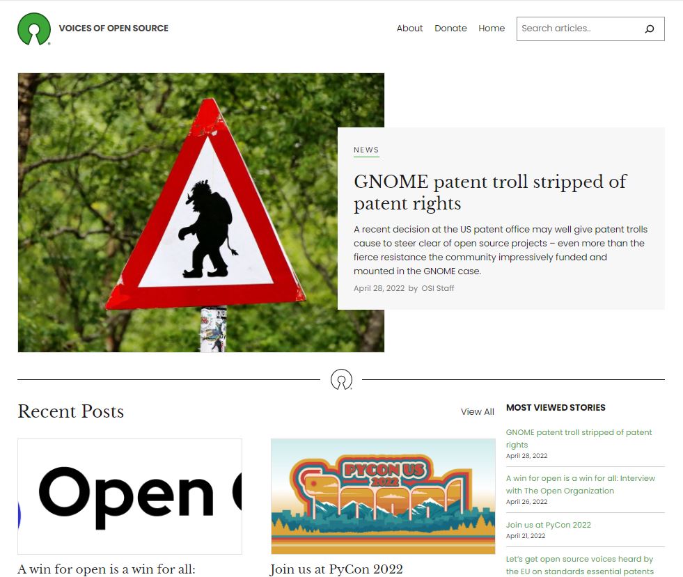 Open Source Initiative Launches News Blog on WordPress