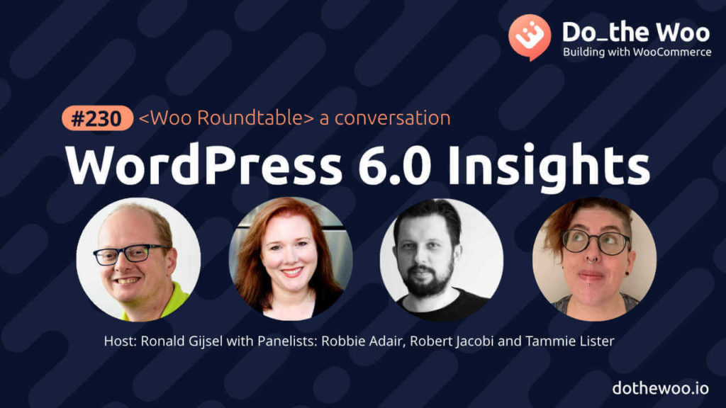 The WooCommerce Roundtable Dives Into WordPress 6.0