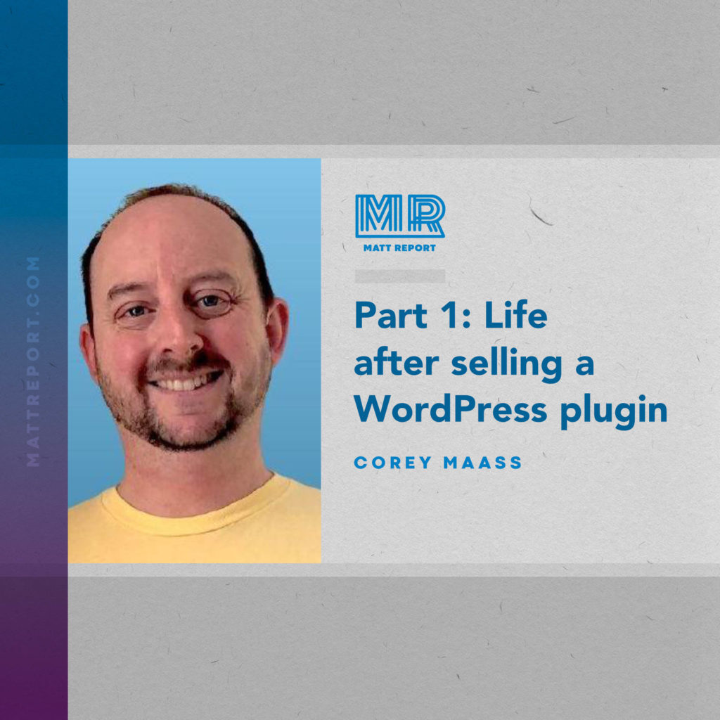 Life after selling a plugin business