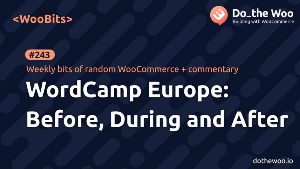 WordCamp Europe: Before, During and After