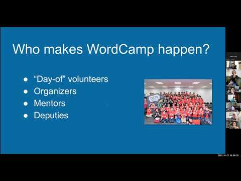 Deputy Training #4: WordCamp Process Flow Recap