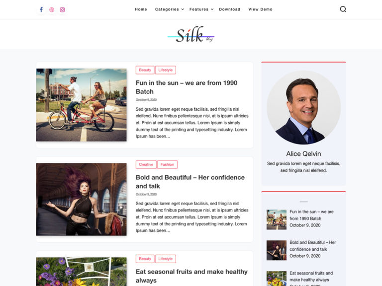 Silk Blog