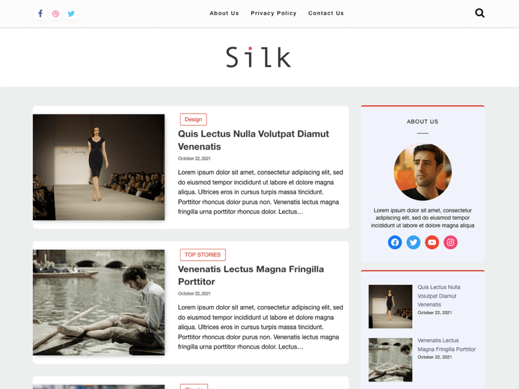 Silk Blog Tr