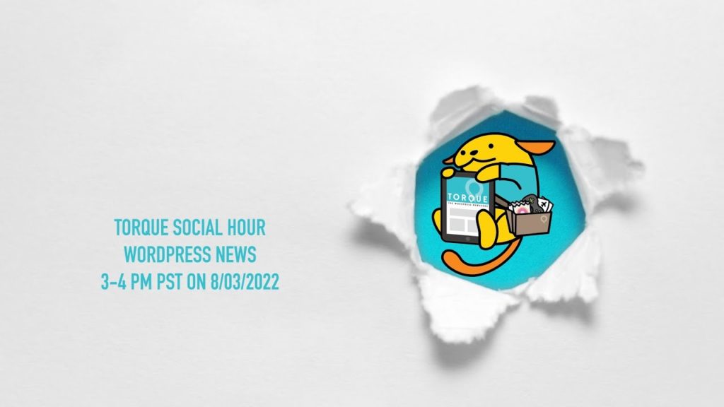 Torque Social Hour: WordPress News