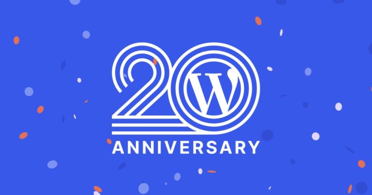 Celebrating 20 Years of WordPress