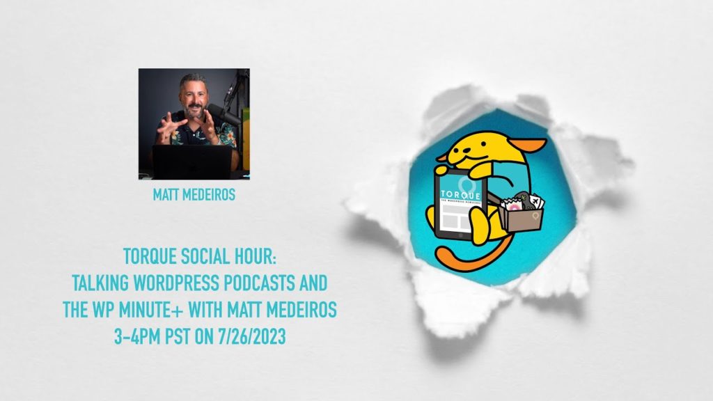 Torque Social Hour: Talking podcasts with Matt Medeiros