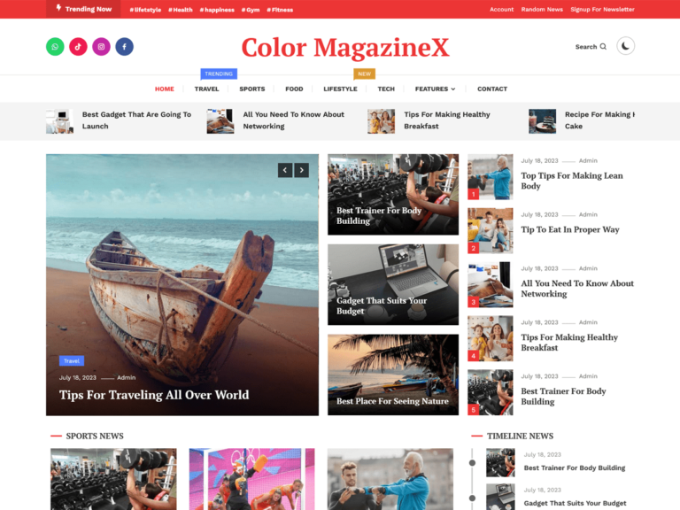 Color MagazineX