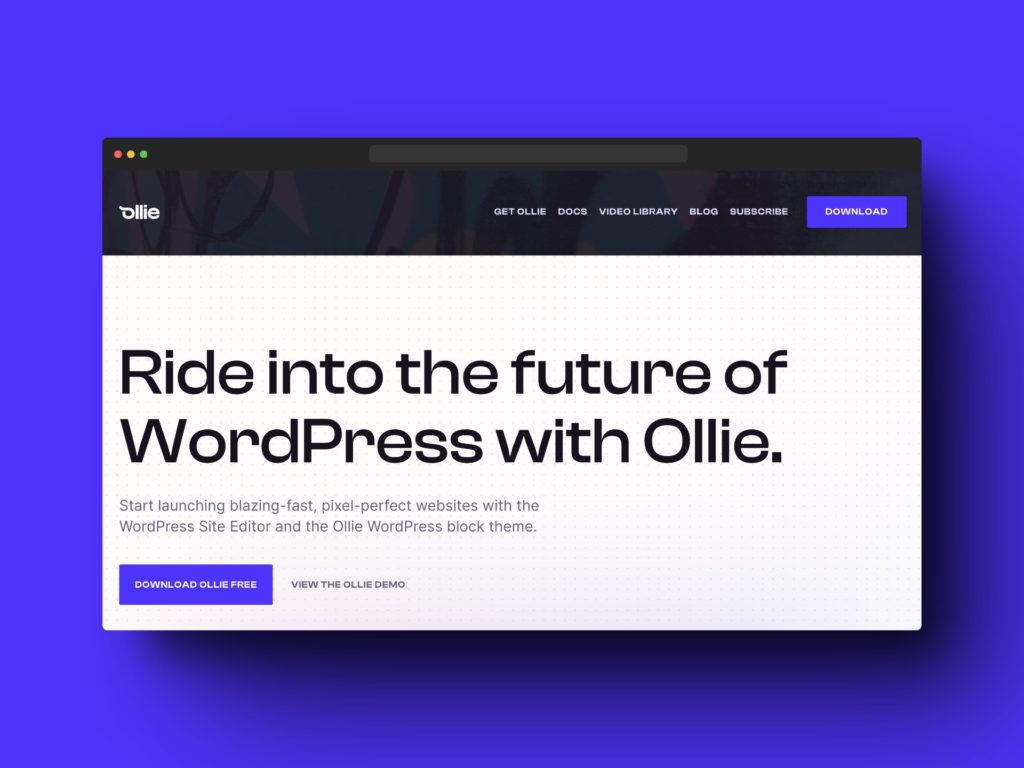 One WordPress Theme to Rule Them All?