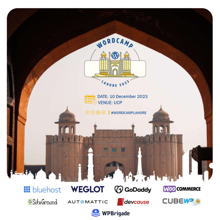 WordCamp Lahore 2023 is looking for Speakers and Sponsors