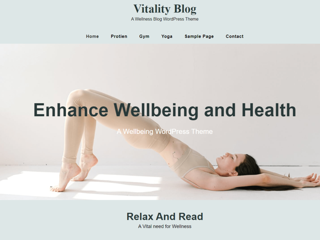 Vitality Blog