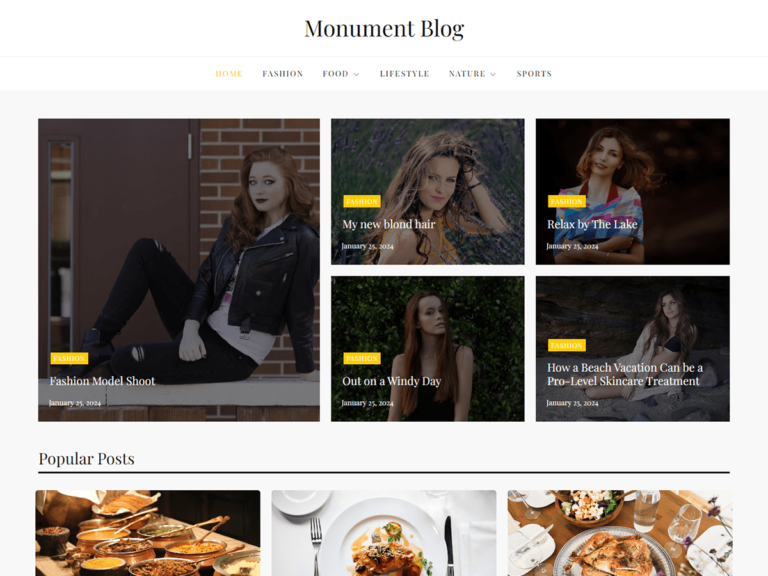 Monument Blog