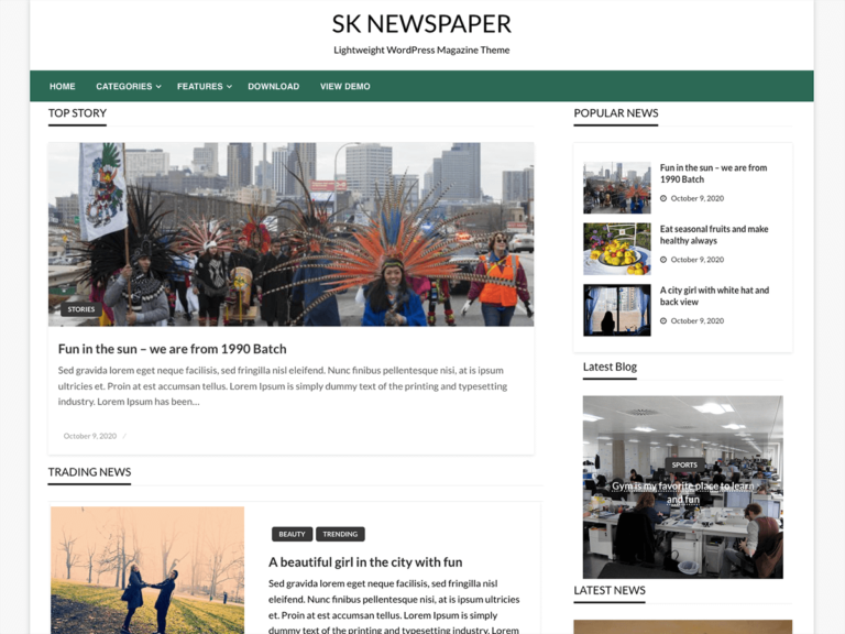 SK Newspaper
