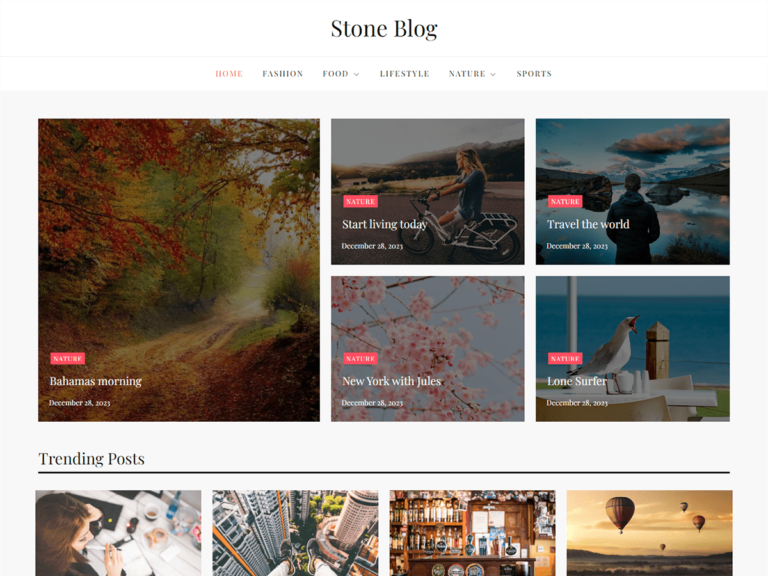 Stone Blog