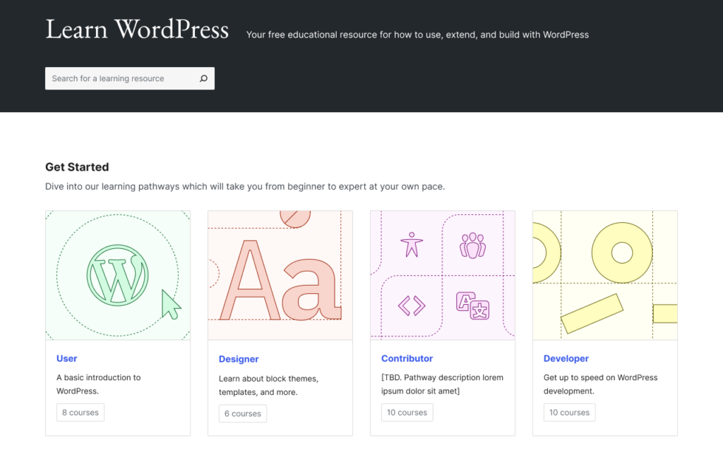 The WordPress Training Team’s Big Changes: Learning Pathways and Website Redesign